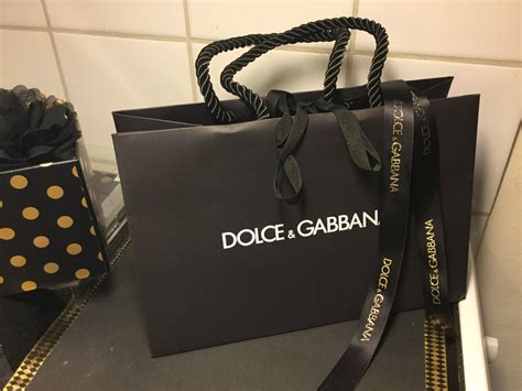 dolce gabbana gift bag|dolce and gabbana shopping bag.